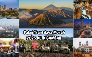 pakej percutian bandung, pakej percutian jakarta bandung, pakej overland trans java 9 hari